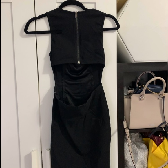 used HOMAGE midi backless sequin dress - Picture 2 of 4